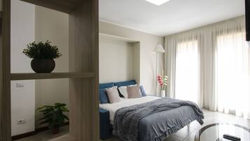 1 Schlafzimmer, Bügeleisen/Bügelbrett, Reisekinderbett, kostenloses WLAN