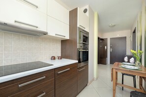 Apartment, 2 Bedrooms, Balcony | Dining room - Cosy Kolobrzeg Apartment by Renters (Kolobrzeg)