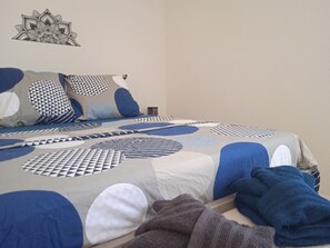 2 Schlafzimmer, Zimmersafe, Bügeleisen/Bügelbrett, Reisekinderbett