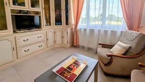 Living area - Renovated Townhouse in Argy: Private Garden, Game Room, Near Château and ZooParc de Beauval (Argy)
