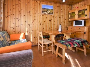 Fernseher, Kamin