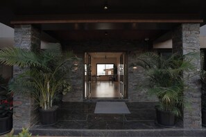 Entrée de l’hébergement