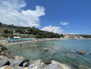 靠近海滩