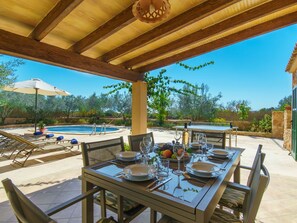 Udendørs spisemuligheder