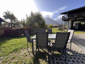 Outdoor dining - Bauernhof Gasteg (L) by Interhome (Kaprun)
