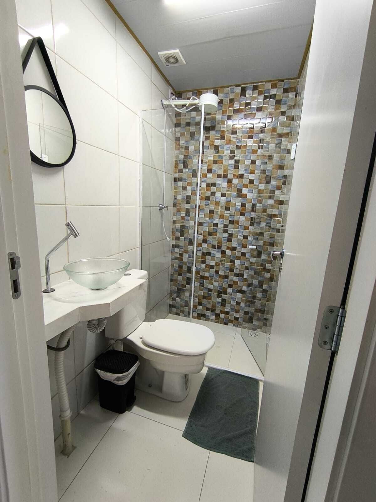 Comfort Double Room, City View | Bathroom | Shower, towels, toilet paper