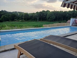 Pool - Maison de Campagne Avec Deux Chats et Piscine (Guiche)