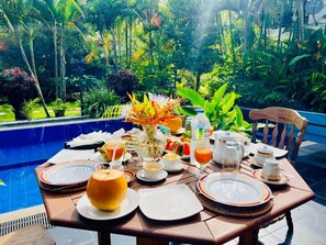 Daily English breakfast for a fee - Arcadia Resort (Hikkaduwa)