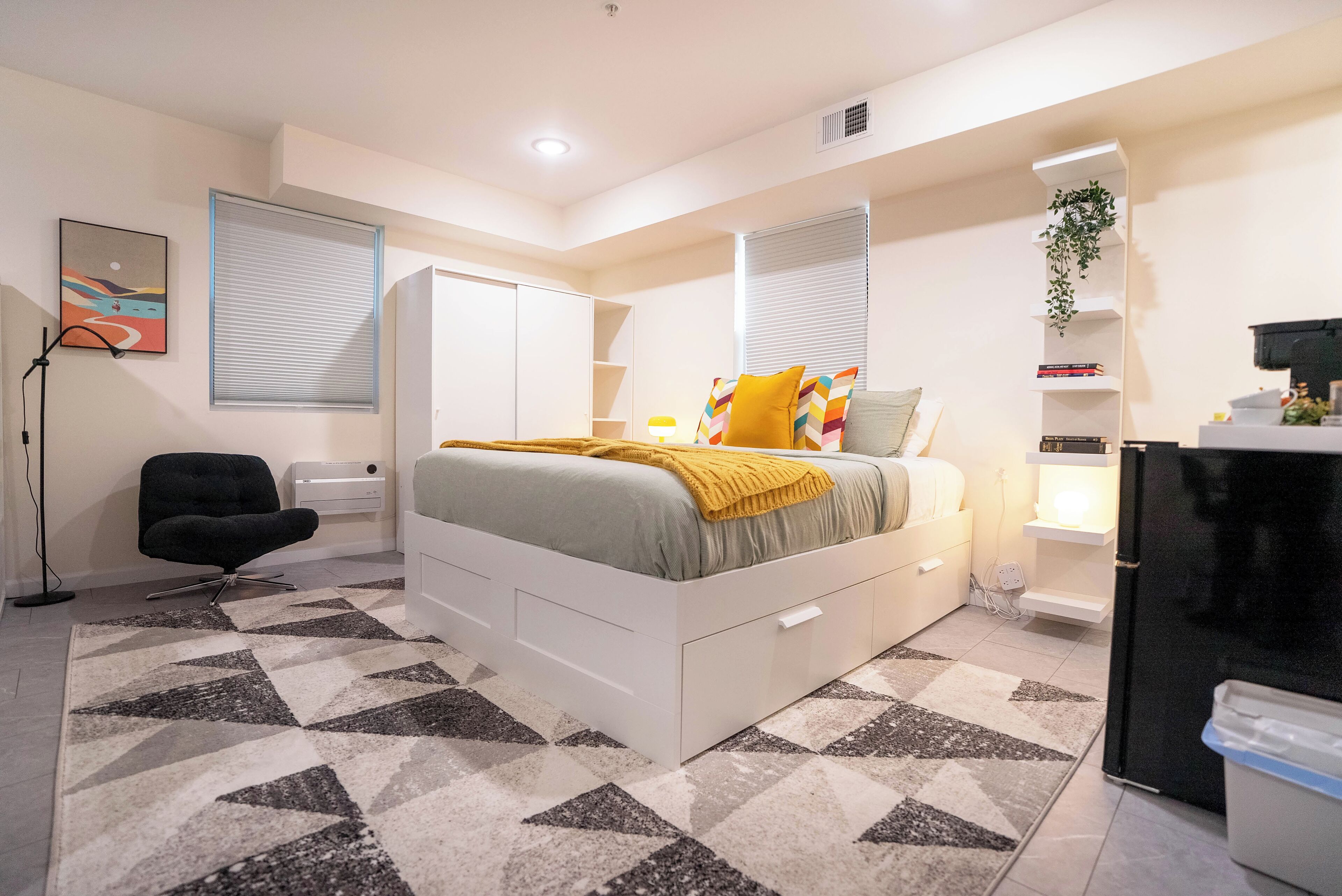 1 多间卧室、办公桌、熨斗/熨衣板、免费 WiFi