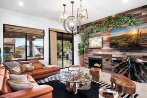 TV, video games, books, stereo