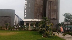 A modern building with a vertical sign reading "SAWARIYA". - Sawariya The Boutique Resort (Mahasi)