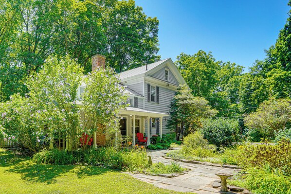 Façade de l’hébergement