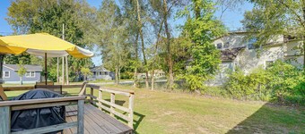 Wayland Retreat w/ Deck: Walk to Downtown!