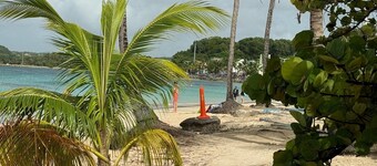 Chalet Face A LA MER Guadeloupe