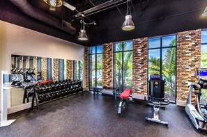 Fitnessbereich