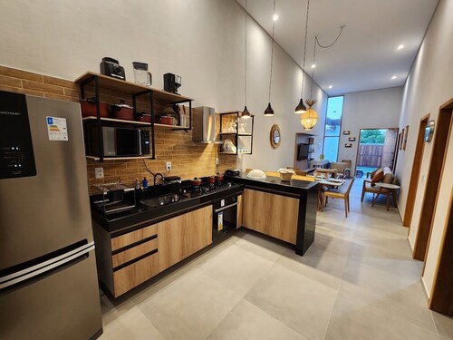 Completely new house equipped for the comfort and leisure of guests