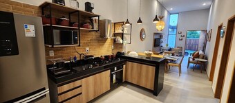 Completely new house equipped for the comfort and leisure of guests