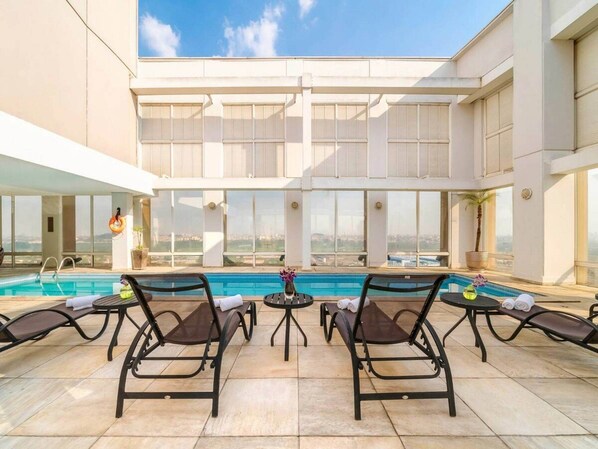 Outdoor pool - Get a Flat 1409 Mercury GRU (Guarulhos)