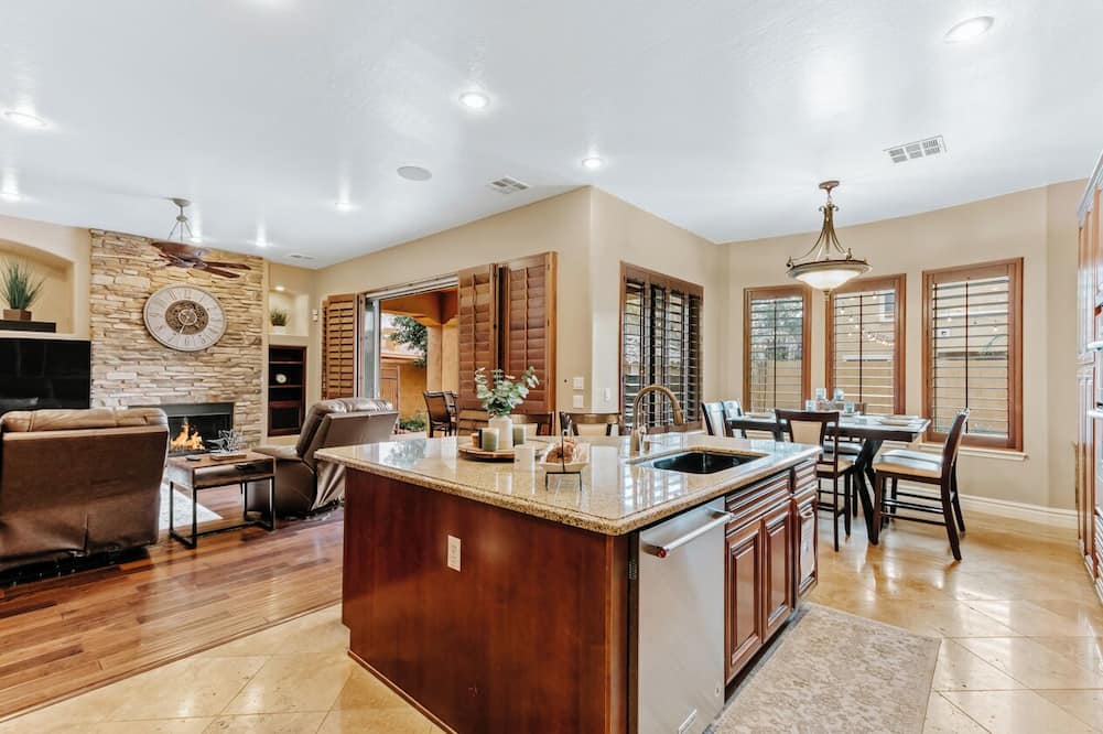 Luxury Retreat With Heated Pool & Hidden Game Room 6 Bedroom Home by RedAwning