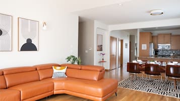 Ferienhaus, 3 Schlafzimmer | Wohnbereich | Smart-TV
