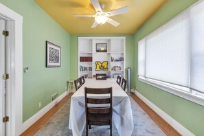 House, 3 Bedrooms | Dining - Unique Charmer: Outdoor Space & More Near Um 3 Bedroom Home by RedAwning (Ann Arbor)