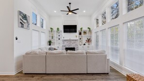 House, 3 Bedrooms | Living area - Serene Escape By The Lake 3 Bedroom Home by RedAwning (Montgomery)