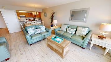 Lejlighed - 2 soveværelser | Opholdsområde | Smart-tv