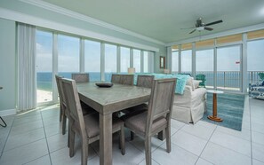Dining - Super Spacious Beachfront Condo - Phoenix Gulf Towers 1908 (Orange Beach)
