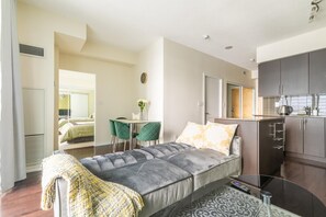 1 Schlafzimmer, Bügeleisen/Bügelbrett, Reisekinderbett, kostenloses WLAN