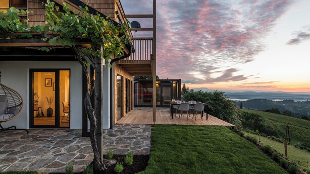 Deluxe Chalet, Valley View | Terrace/patio - Schilcherhaus (Sankt Stefan ob Stainz)