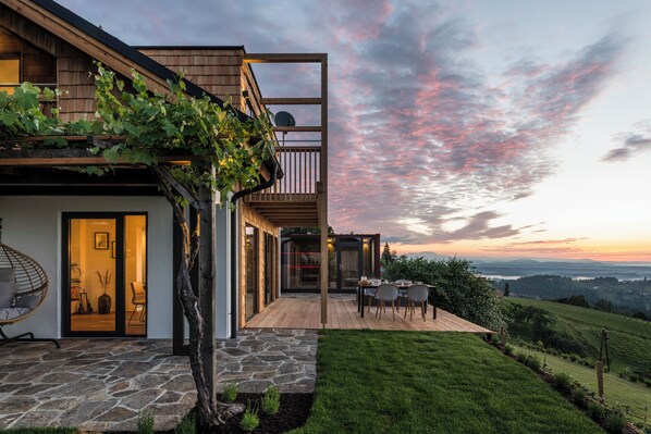 Deluxe Chalet, Valley View | Terrace/patio - Schilcherhaus (Sankt Stefan ob Stainz)