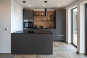 Deluxe-Chalet, Talblick | Eigene Küche | Espressomaschine, Hochstuhl