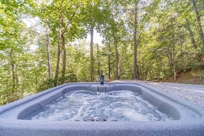 Bain à remous extérieur