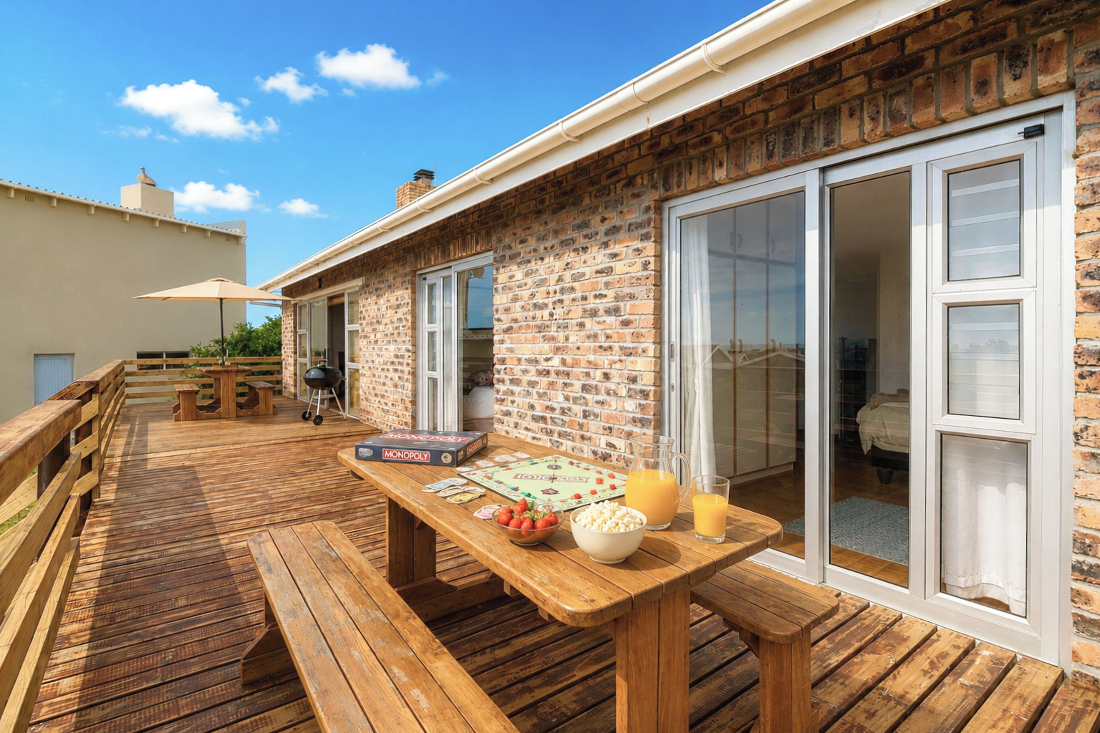 Comfort House, 3 Bedrooms, Garden View | Terrace/patio