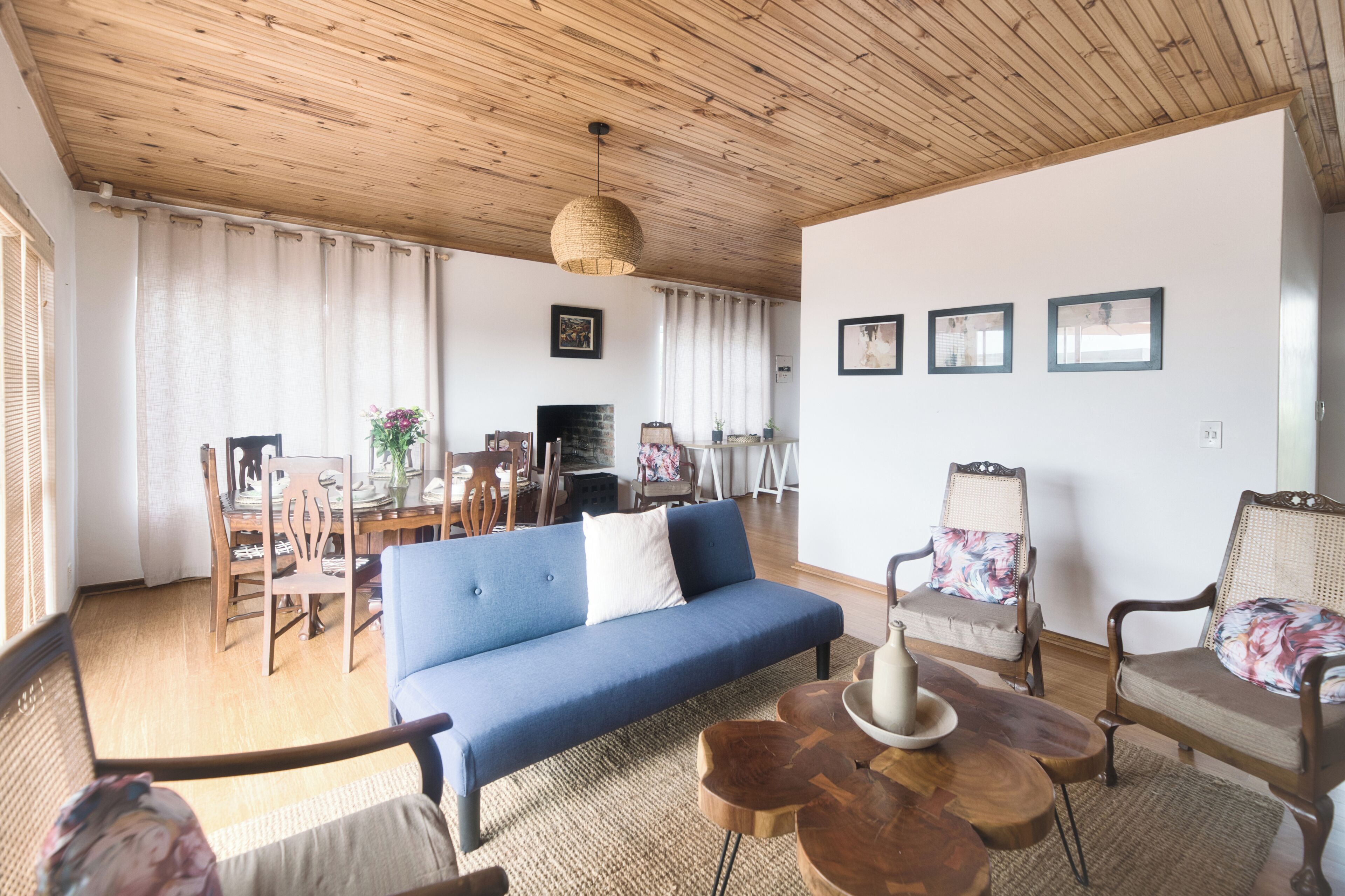 Comfort House, 3 Bedrooms, Garden View | Living area | Flat-screen TV