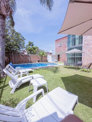 Exterior - New Family House. Pool & BBQ Area (Yautepec)