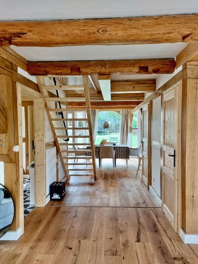 Fachwerk Feriencottage NEU Saniert in 2024 Nähe Nemitzer Heide und Gartower See