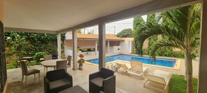 Outdoor pool, a heated pool - Villa Keaur Aneya (Somone)