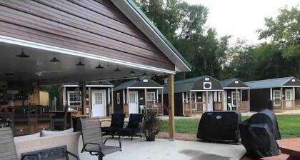 “Clabe” one of the 5 Tiny Cabins on the Osage River