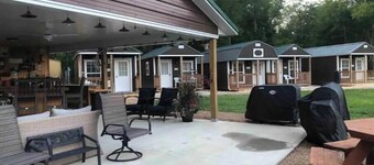 “Harold” one of the 5 Tiny Cabins on the Osage River 