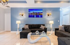 Área de sala de estar