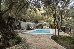 Outdoor pool - Can Escu - Villa in the Heart of the Tramuntana Mountains (Sóller)
