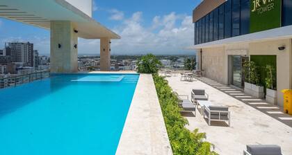 RELAXING*1BR*Pool |Gym* Rooftop *yellowkey*