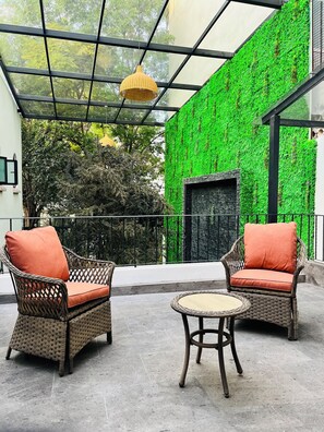 極品開放式套房, 庭園景觀 | 露台/庭院