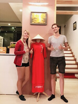 Room, 1 Bedroom, Balcony, Garden View | Interior - Room in House - Trang An Ao Dai Homestay - Double Room With Field View - Am Tien Room (Ninh Binh)
