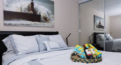 Tropical Haven: 3-BR Apart on Vega Baja Beach. 3min Drive to Blue Flag Beach