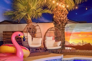 Property grounds - Phoenix Villa - Private Resort Style backyard, Pool, Volleyball, Putting Green  (Phoenix)