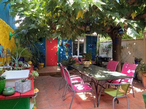 A 10 km de la Mer, de Montpellier et de L'aéroport Chambre Chez Sophie