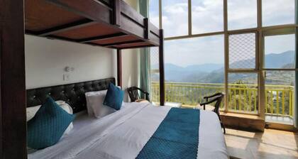 6 Br Villa with Valley Views near Waterfall Mountain Golden Ray  Mukteshwar