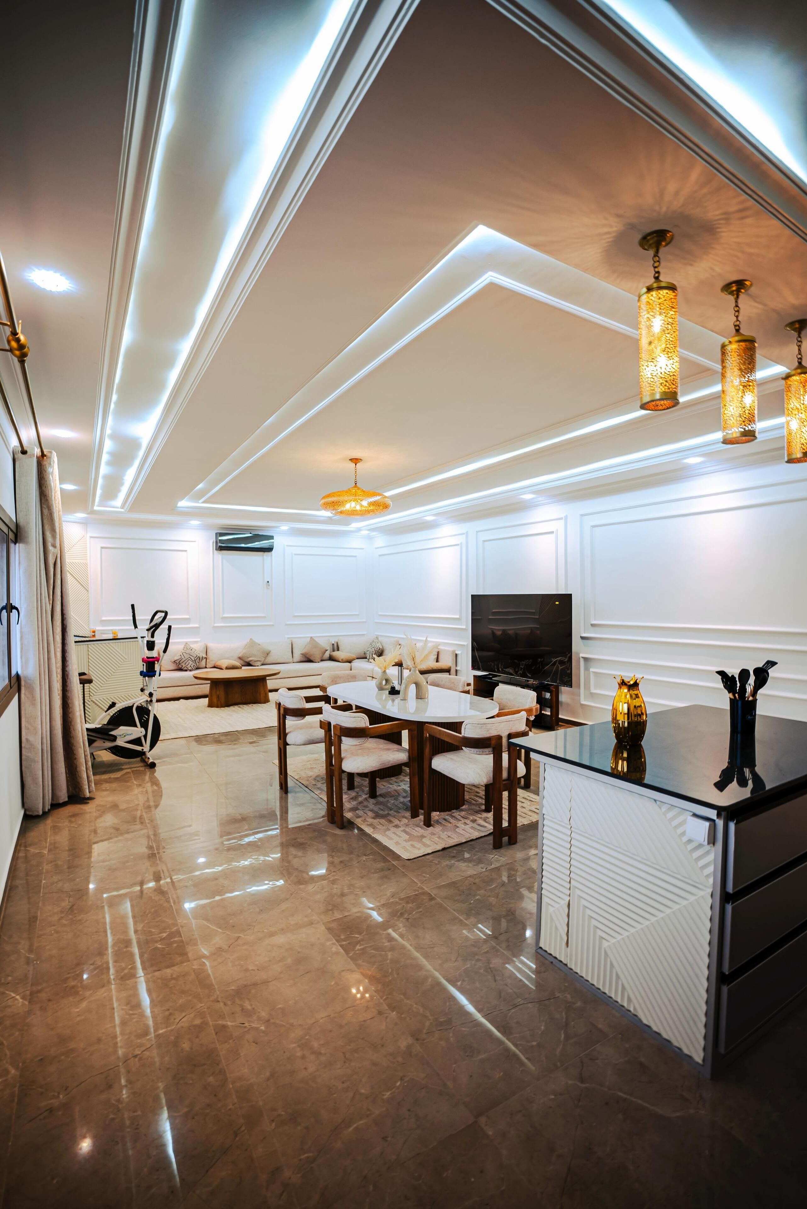 Sala de estar en el lobby